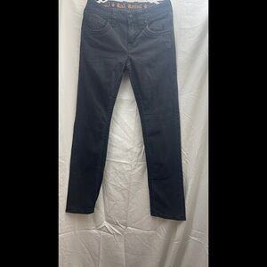 Rock Revival Black Skinny Jeans Sleek Style